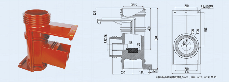 DOWE Middle Set Cabinet Contact Box Series, epoxy resin switchgear box ...